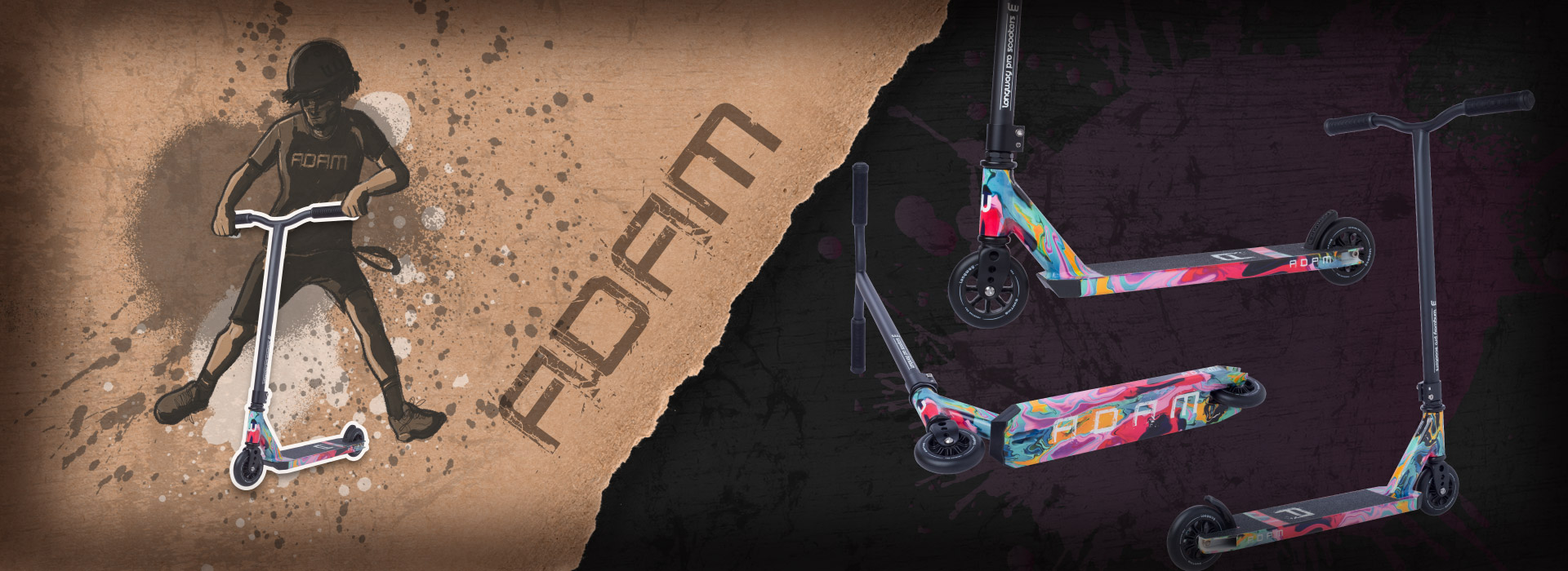 Longway Scooter Adam Abstract